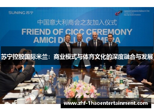 苏宁控股国际米兰:商业模式与体育文化的深度融合与发展 苏宁控股国际米兰:商业模式与体育文化的深度融合与发展